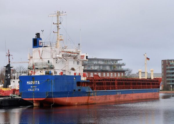 Marvita laid up in Wilhelmshaven, 28-03-2009