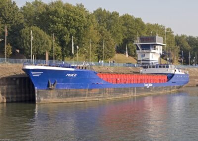 Mike laid up in Duisburg, 27-09-2009