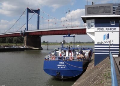 Mike laid up in Duisburg, 28-08-2009