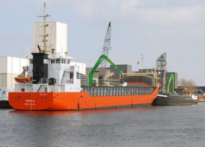 Nora in Delfzijl, 08-03-2009