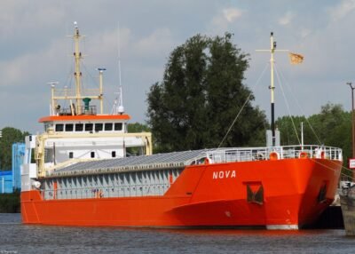 Nova moored in Delfzijl, 02-08-2008