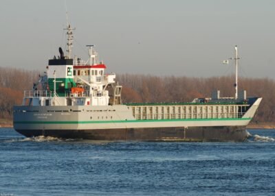 Skagenbank passing Rozenburg, 11-01-2009