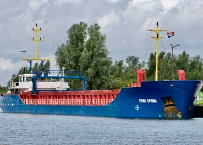 Eems Spring moored in Delfzijl, 01-07-2012