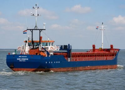 Eems Sprinter outbound Delfzijl, 09-05-2010