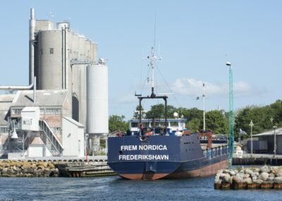 Frem Nordica arriving in Faxe Ladeplads, 14-06-2015