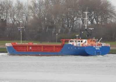 H&S Prudence outbound Rotterdam passing Rozenburg, 11-03-2023