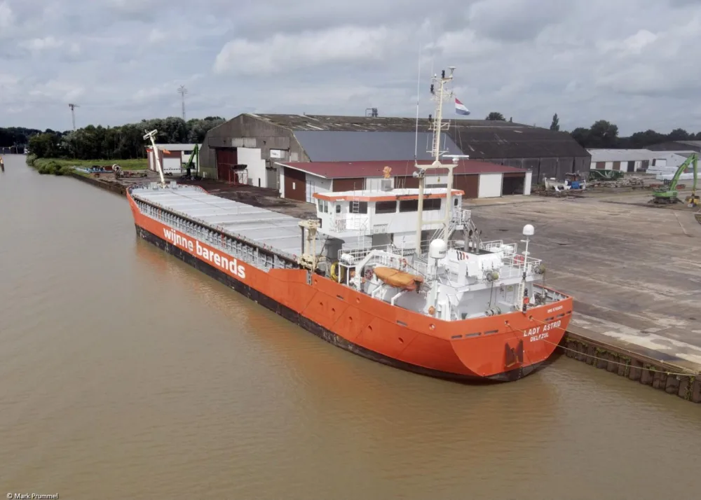 Lady Astrid moored in Papenburg, 06-08-2021
