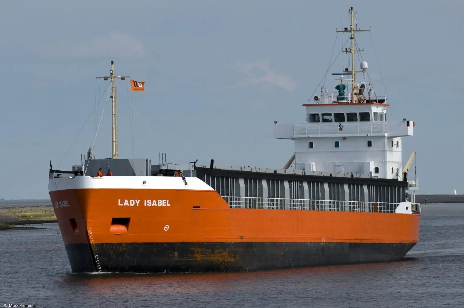 Lady Isabel inbound Delfzijl, 08-09-2012 Lady Isabel inbound Delfzijl, 08-09-2012