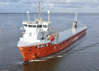 Lady Marie Christine on river Ems, 08-04-2022