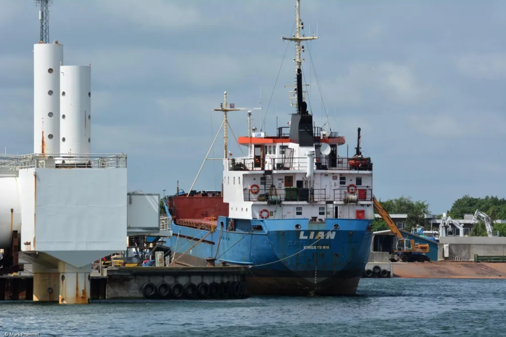 Lian at Fornaes Ship Recycling in Grenaa, 16-06-2017