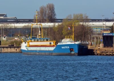 Nautica moored at Velsen, 02-04-2017