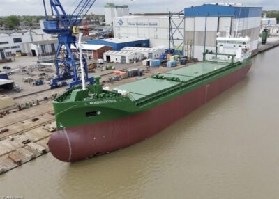 Nordic Crystal at shipyard Ferus Smit in Leer, 13-05-2022