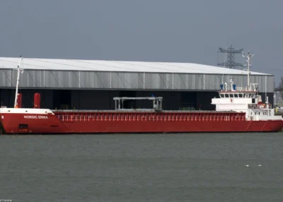 Nordic Erika moored at Vlissingen, 25-03-2013