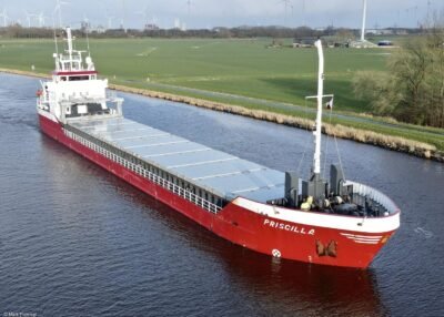 Priscilla in Delfzijl, 08-04-2022