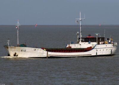 Ria on river Ems, 10-04-2011