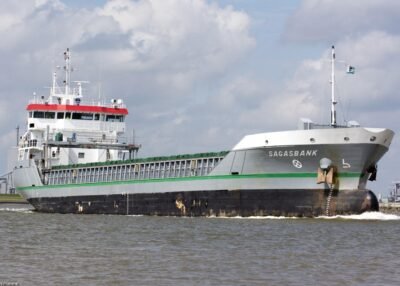 Sagasbank outbound Delfzijl, 06-07-2014