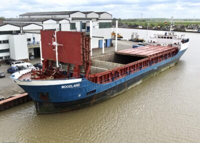 Woodland moored in Leer, 13-05-2022