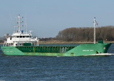 Arklow Sea passing Rozenburg, 11-03-2012