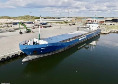 Heyn moored in Hvide Sande, 22-08-2021