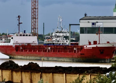 Mermaid moored in Leer, 28-08-2011