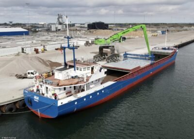 Anja moored at Køge, 20-08-2022