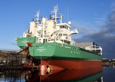 Arklow Rally under construction at shipyard Royal Bodewes, 30-04-2023