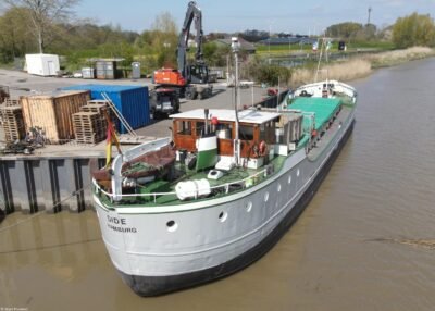 Dide moored at Wischhafen, 29-04-2023