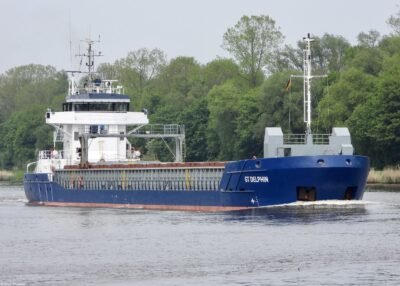GT Delphin in Kiel Canal passing Hochdonn, 21-05-2023