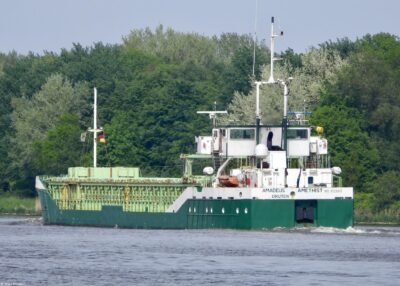 Amadeus Amethist in Kiel Canal passing Hochdonn, 21-05-2023