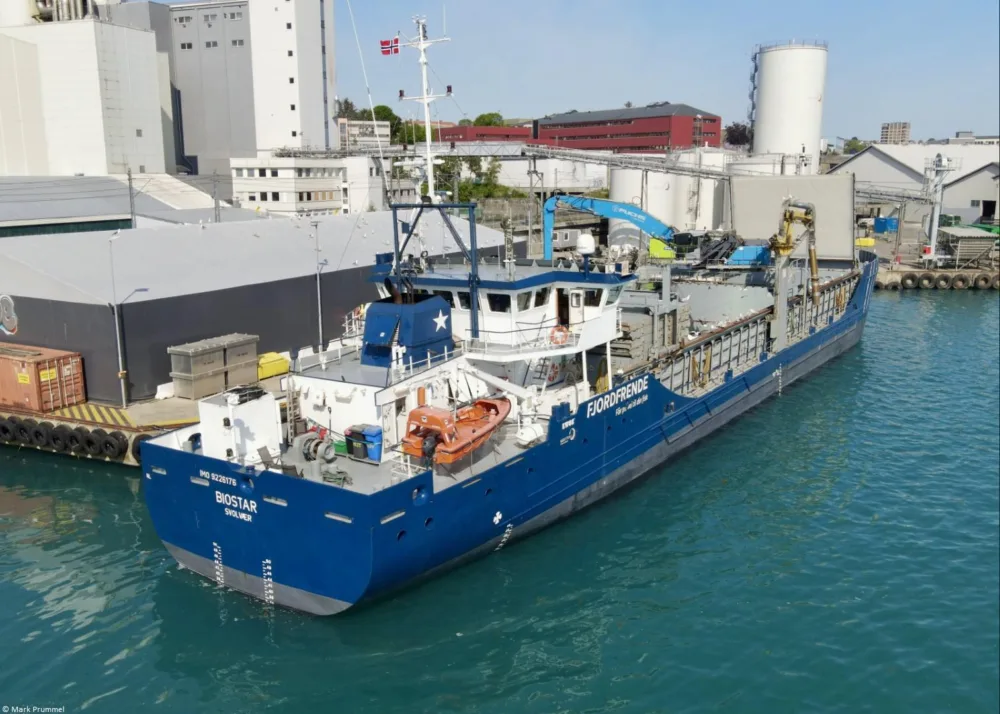 Biostar moored in Tananger, 09-06-2023