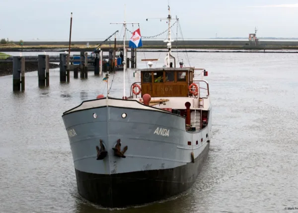 Anda arriving in Delfzijl, 18-10-2012