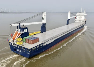 FWN Arctic leaving Delfzijl, 09-07-2023