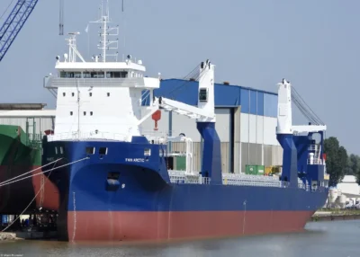 FWN Arctic under construction at shipyard Ferus Smit in Leer, 25-06-2023