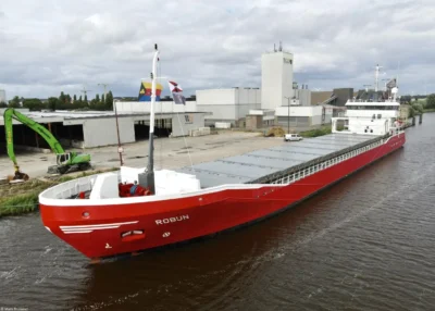 Robijn moored in Delfzijl, 01-07-2023