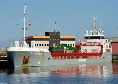 Eikborg moored in Delfzijl, 16-09-2023