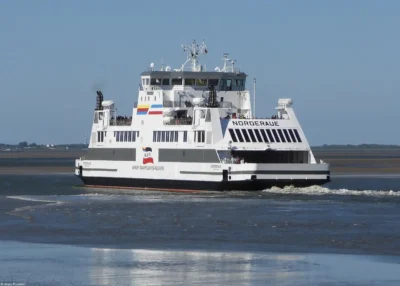 Norderaue departing from Dagebüll, 20-05-2023