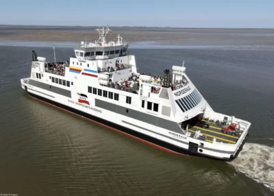 Norderaue departing from Dagebüll, 20-05-2023