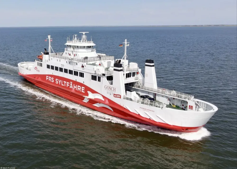 RomoExpress leaving Havneby, 19-05-2023