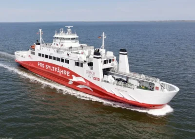 RomoExpress leaving Havneby, 19-05-2023