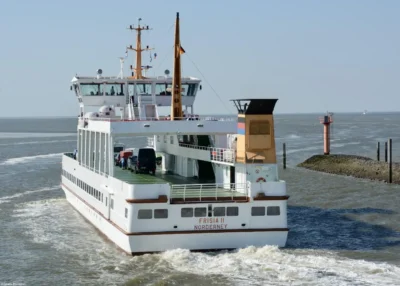 Frisia II departing from Norddeich, 07-05-2016