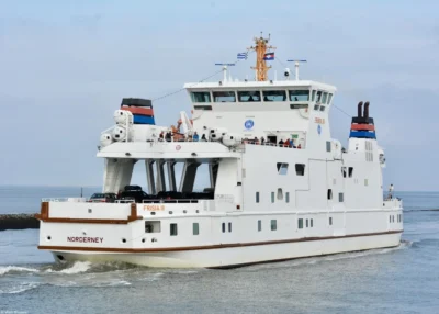 Frisia III departing from Norddeich, 17-09-2023