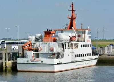 Spiekeroog I moored in Neuharlingersiel, 15-09-2023