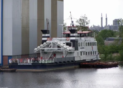 Brakzand laid up at shipyard Niestern Sander in Delfzijl, 20-05-2006