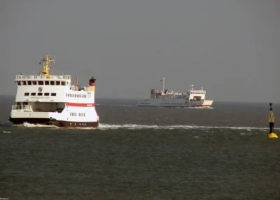Groningerland arriving in Eemshaven, 24-03-2006