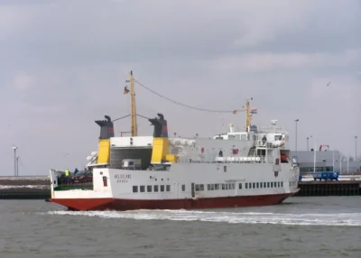 Helgoland arriving in Eemshaven, 11-03-2006