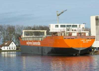 Lady Adele under construction at GS Yards in Waterhuizen, 05-04-2015