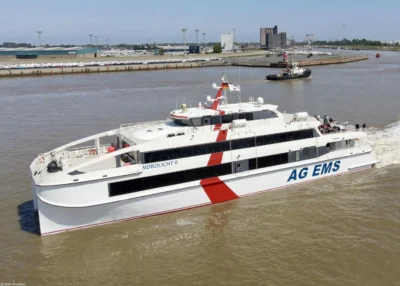 Nordlicht II departing from Emden, 07-06-2023