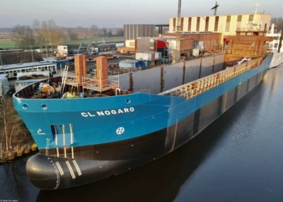 CL Nogaro under construction at GS Yard in Waterhuizen, 09-03-2024