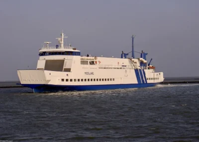 Midsland arriving in Harlingen, 05-03-2005