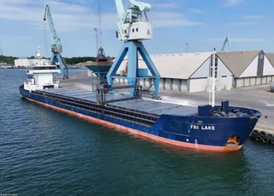 Fri Lake moored in Fredericia, 19-05-2024